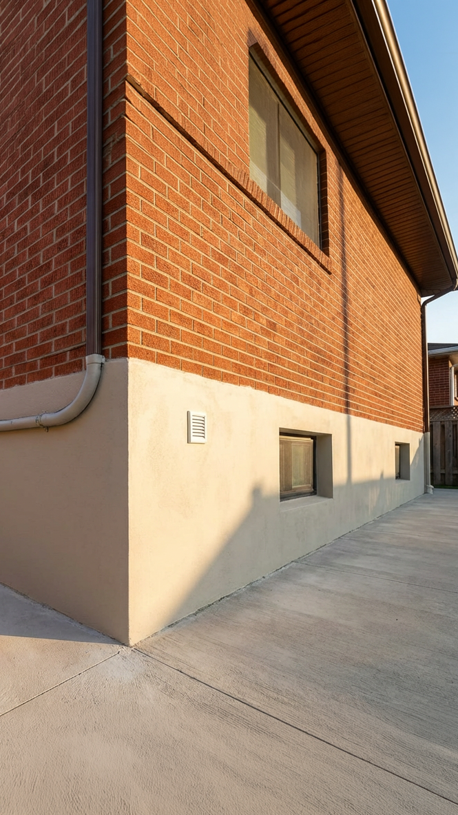 Foundation Parging