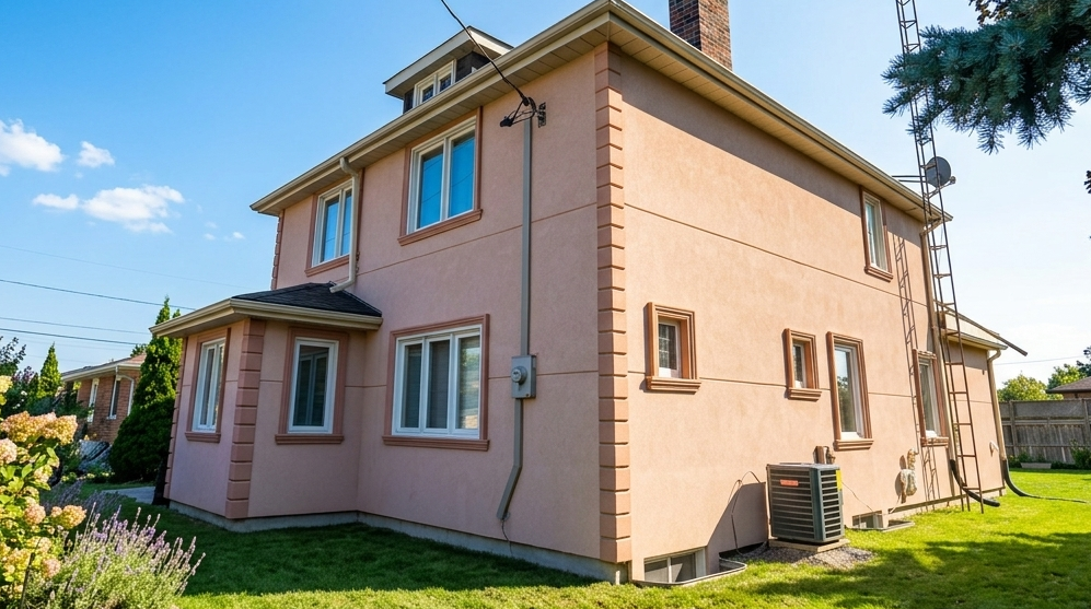 EIFS Stucco project by DYO-M Construction